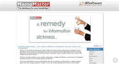 Desktop Screenshot of memomaster.net